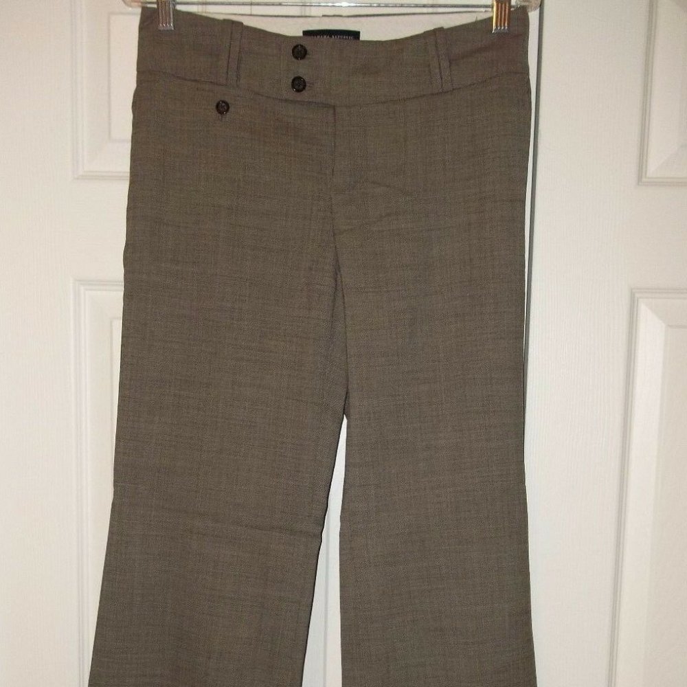 Lightweight Stretch Wool Banana Republic Dress Pants (Size: 4)